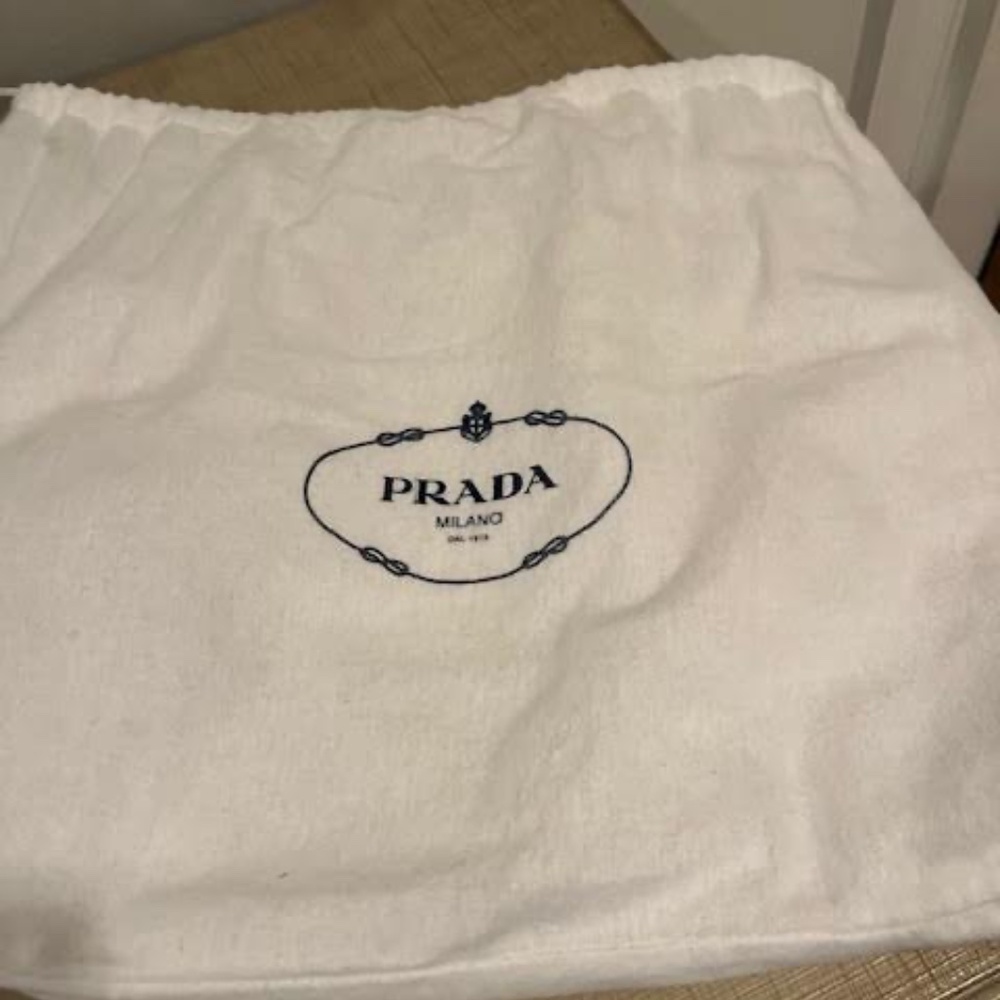 Prada Nylon & Saffiano Leather Shoulder Bag - Picture 9 of 9